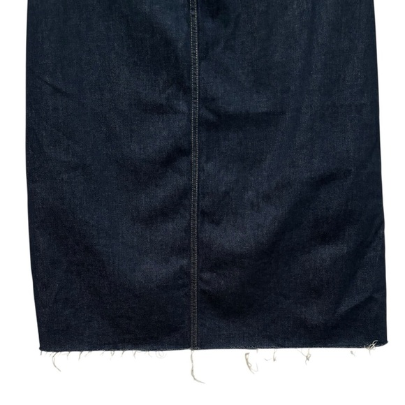 SLVRLAKE High Waist High Slit Denim Midi Skirt Size 26 NWOT - Picture 9 of 11